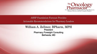ASHP Foundation Forecast Provides Actionable Recommendations for Pharmacy Leaders